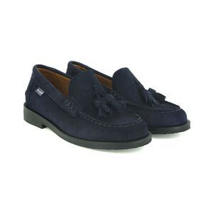 Atlanta Moccasin Tassel Suede Loafer, Blue
